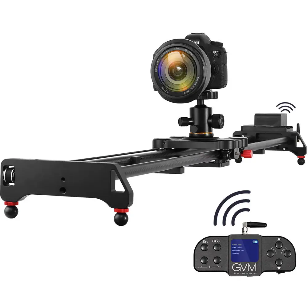 Camera Slider Rail - Моторизованный слайдер-стабилизатор GVM GT-120WD 47 дюймов