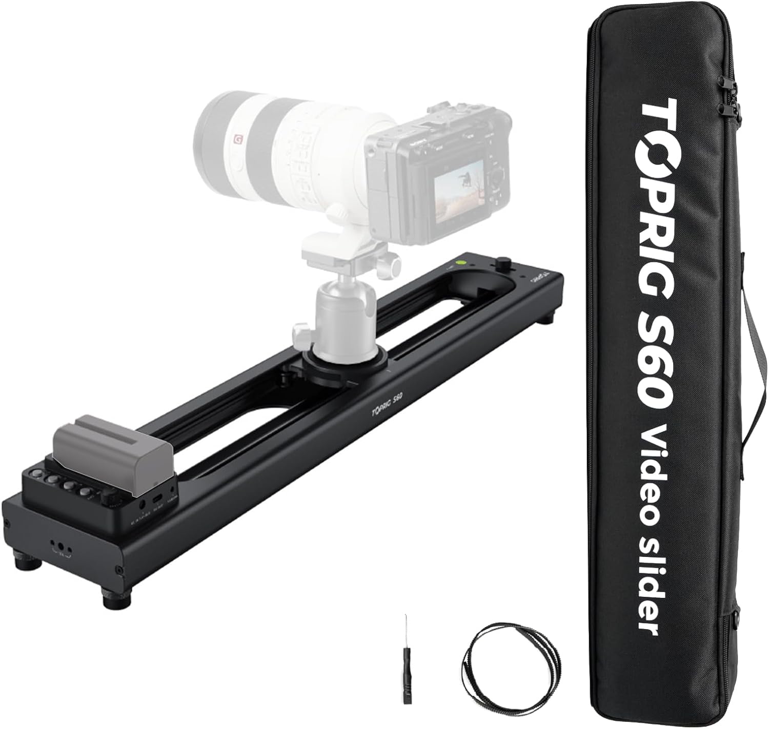Camera Slider Rail - Accsoon Toprig S40 Моторизованный слайдер с