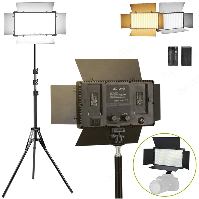 Video Led Light Panel - Светодиодсветильник лампа U800 U600 для фотостудии,