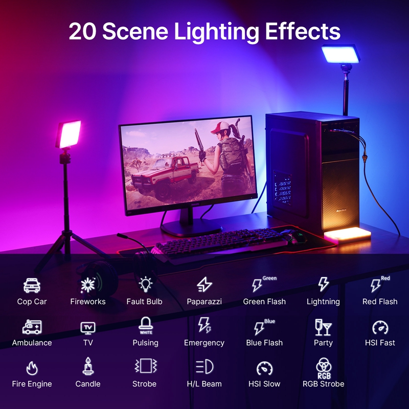 Светодиодный видеосвет ULANZI  – обзор и цена Video Led Light Panel
