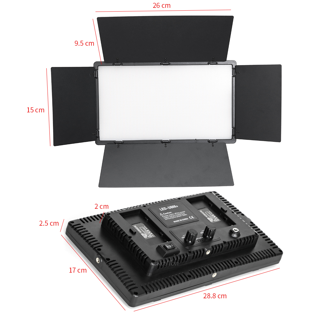 U800 светодиодный Photo Studio – обзор и цена Video Led Light Panel
