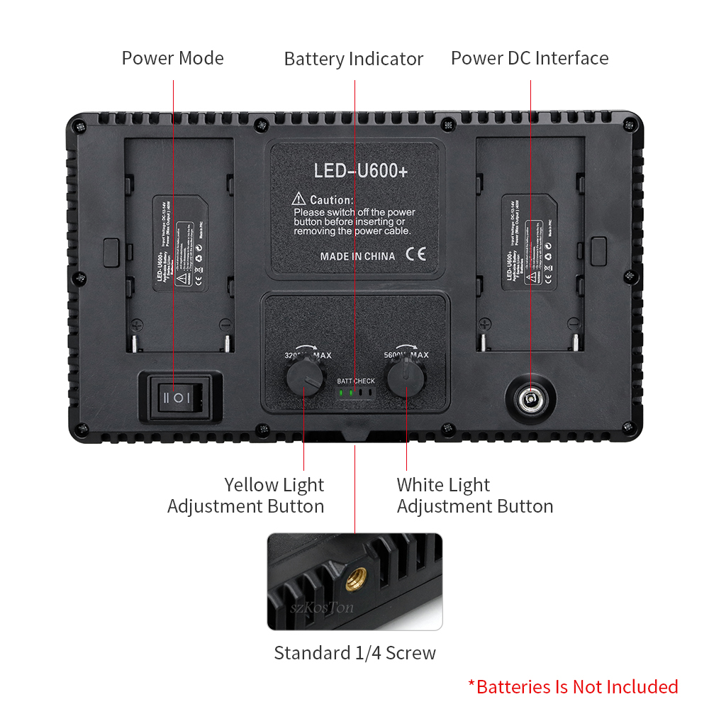 U800 светодиодный Photo Studio – обзор и цена Video Led Light Panel