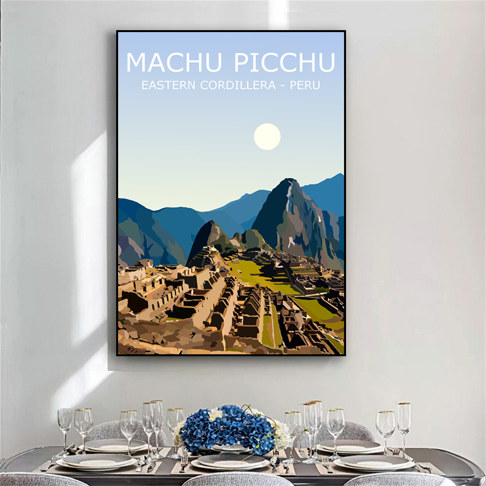 Постер Machu Picchu для путеше – обзор и цена Photography History