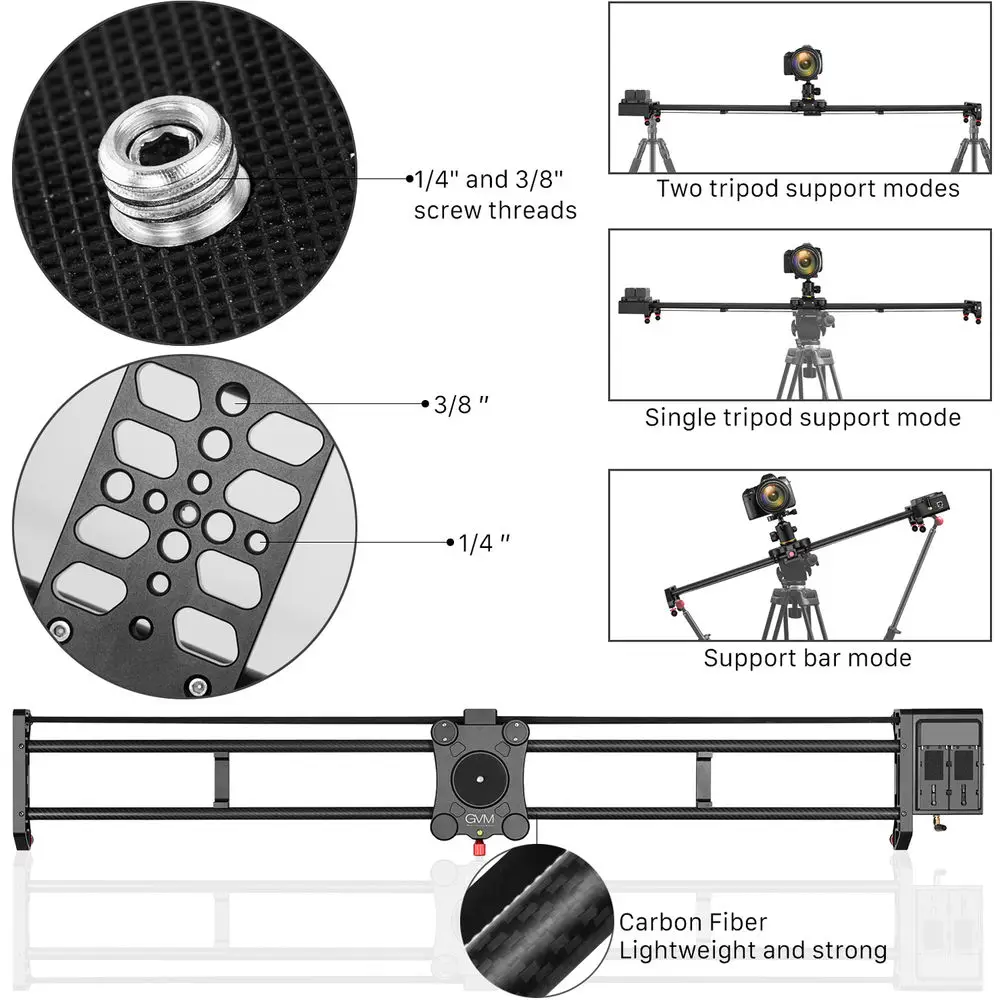 Моторизованный слайдер-стабили – обзор и цена Camera Slider Rail