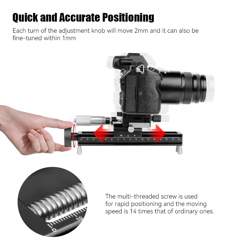 AstrHori 170 мм портативный ал – обзор и цена Camera Slider Rail