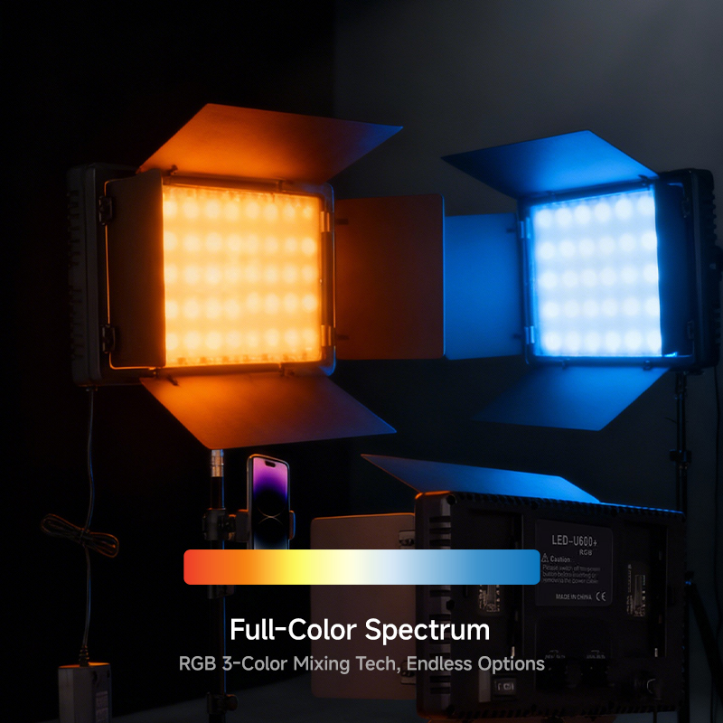 Светодиодный светильник U600 д – обзор и цена Video Led Light Panel