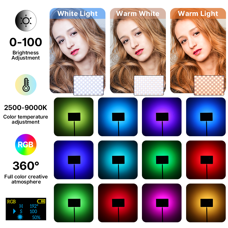 Ulanzi LT003 15W RGB Video Lig – обзор и цена Video Led Light Panel