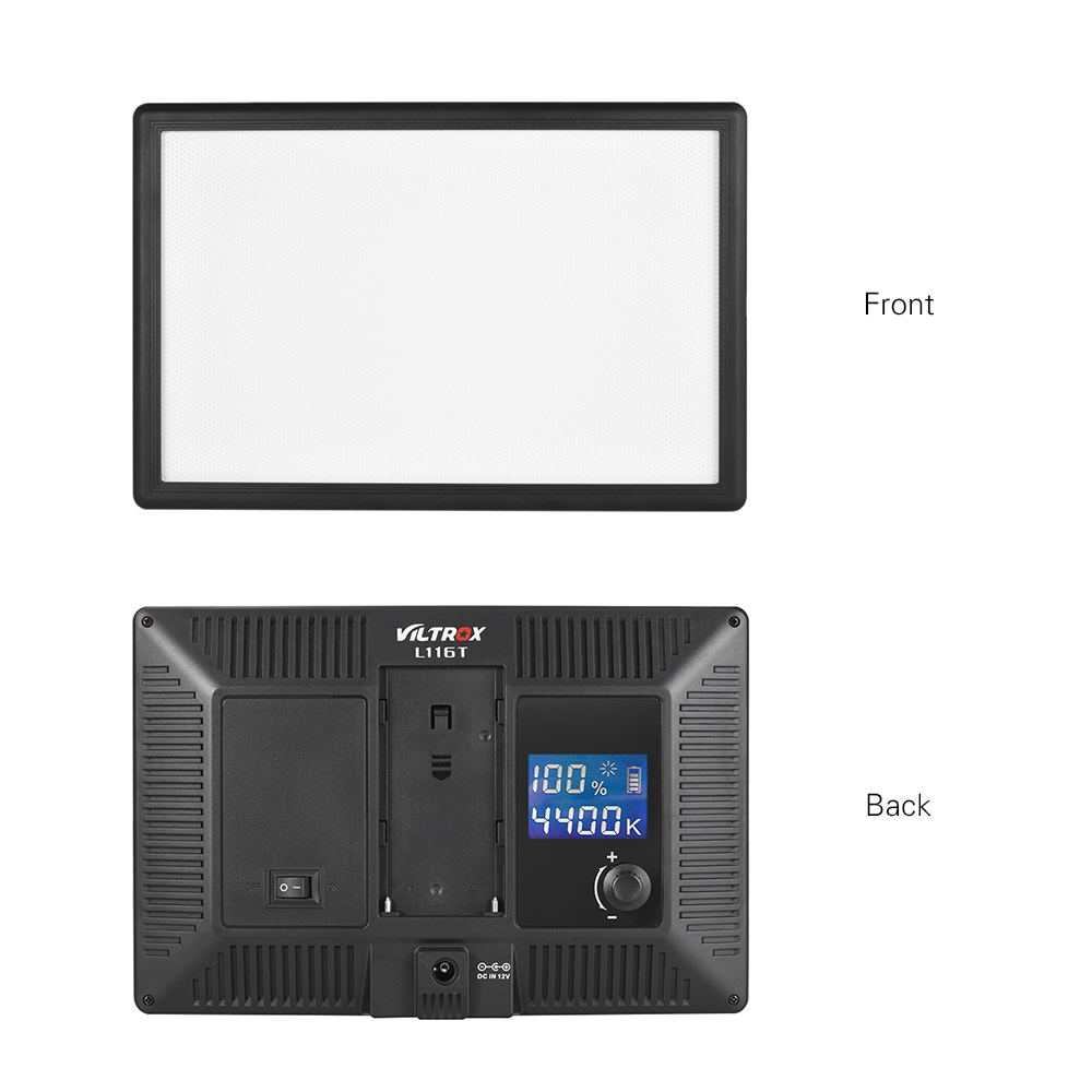 Viltrox L116T LCD двухцветный  – обзор и цена Video Led Light Panel