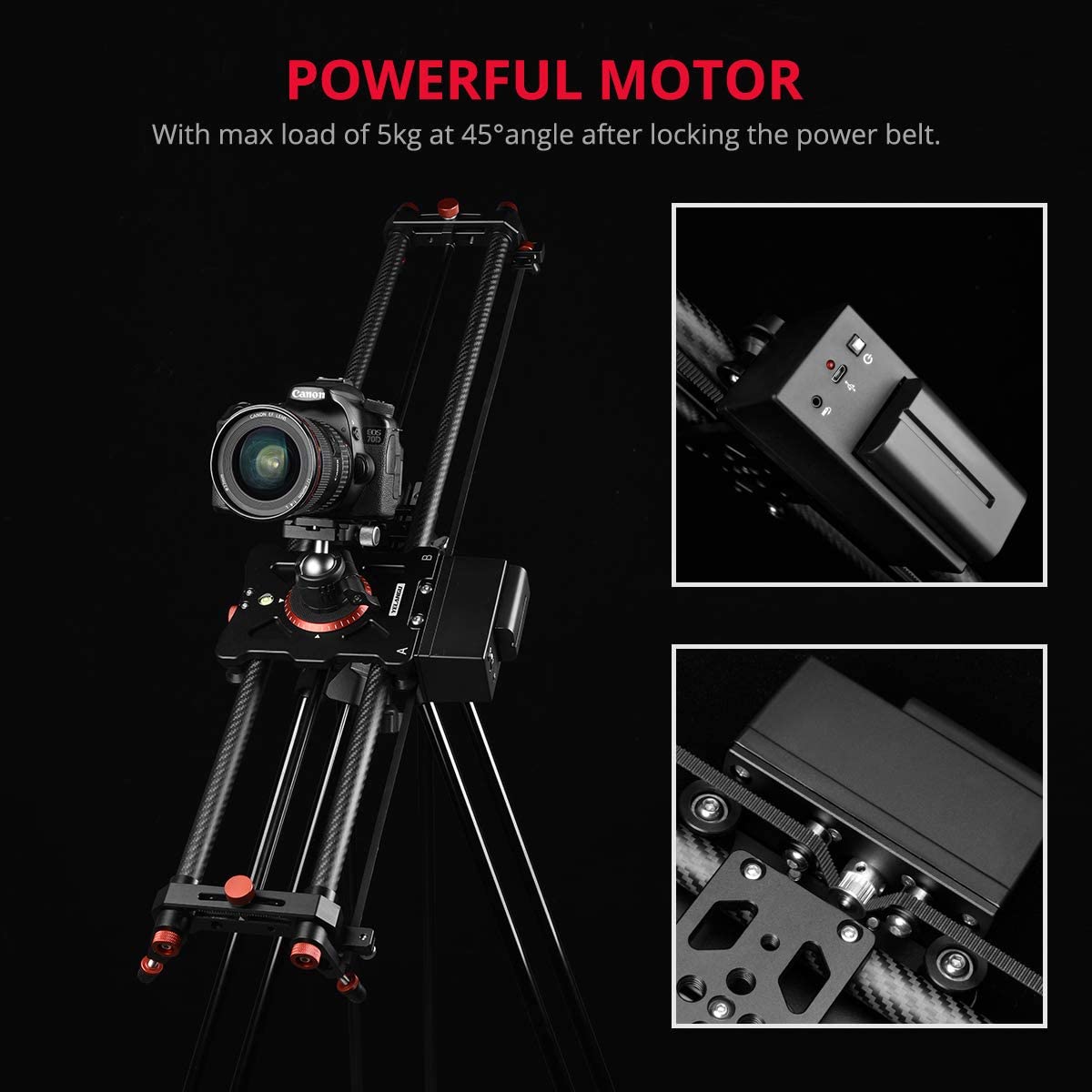 Профессиональный электрический – обзор и цена Camera Slider Rail