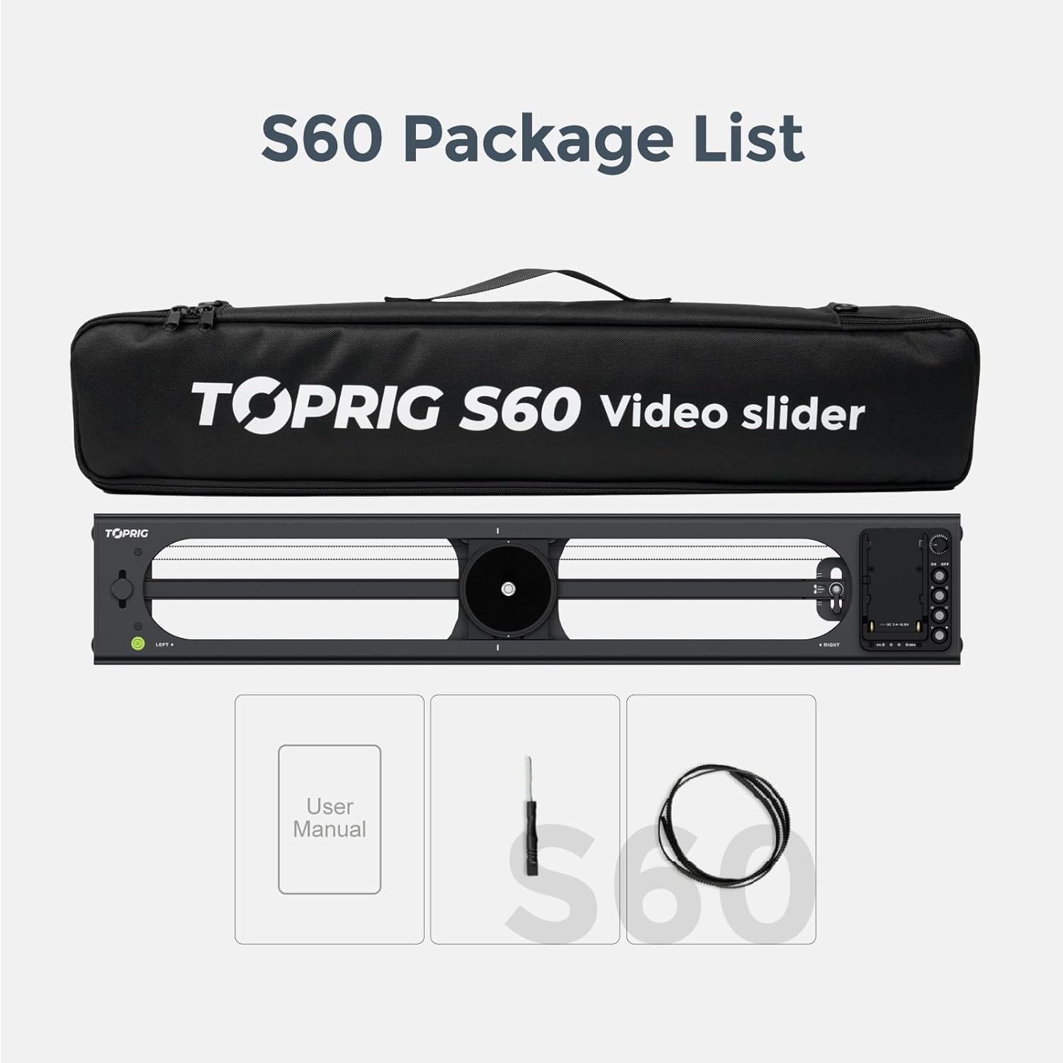 Accsoon Toprig S40 Моторизован – обзор и цена Camera Slider Rail
